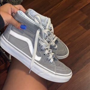 Grey vans